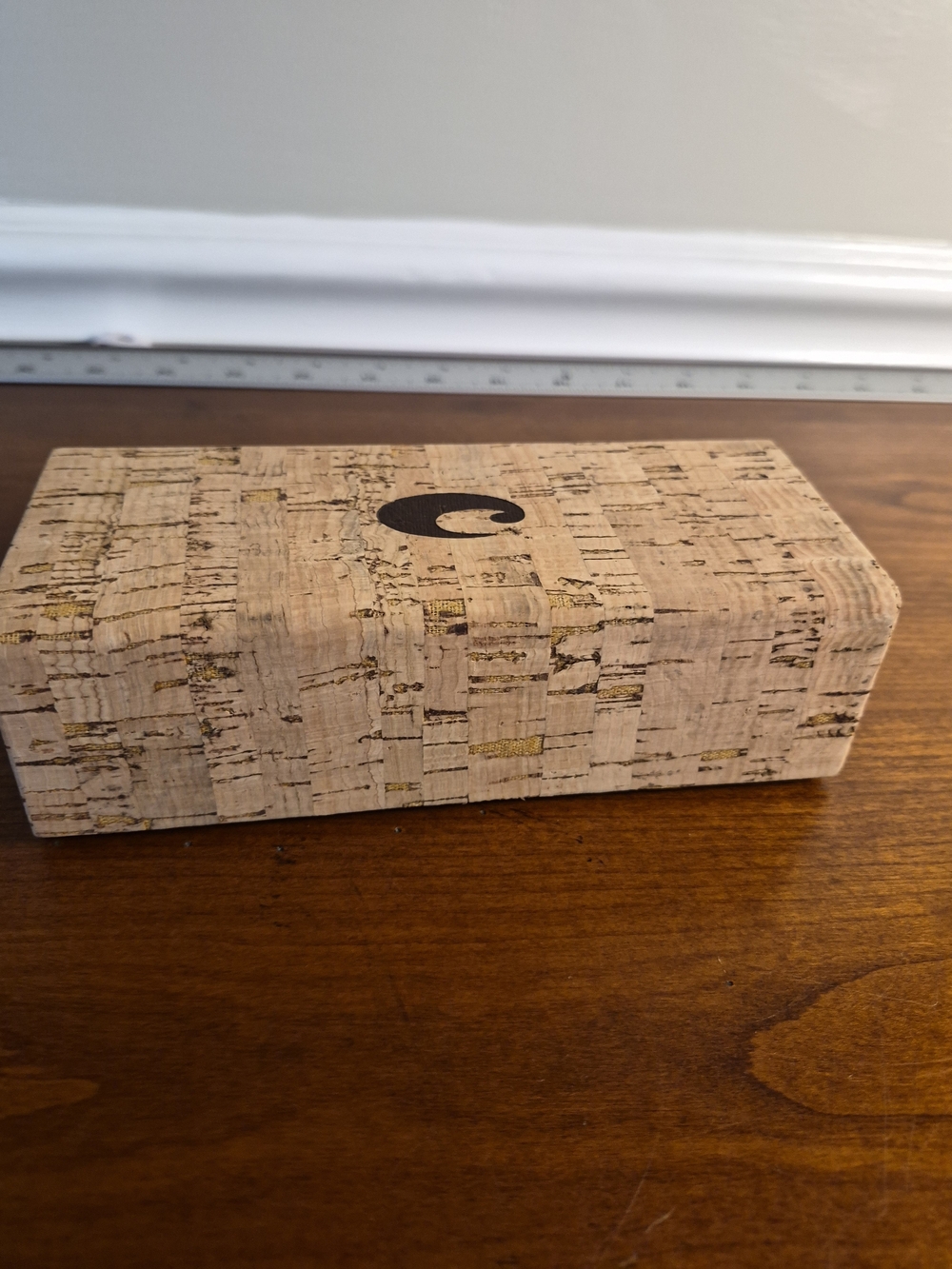 Costa Cork Pattern Sunglasses Case in Brown Cork Color  Accents (Case Only)